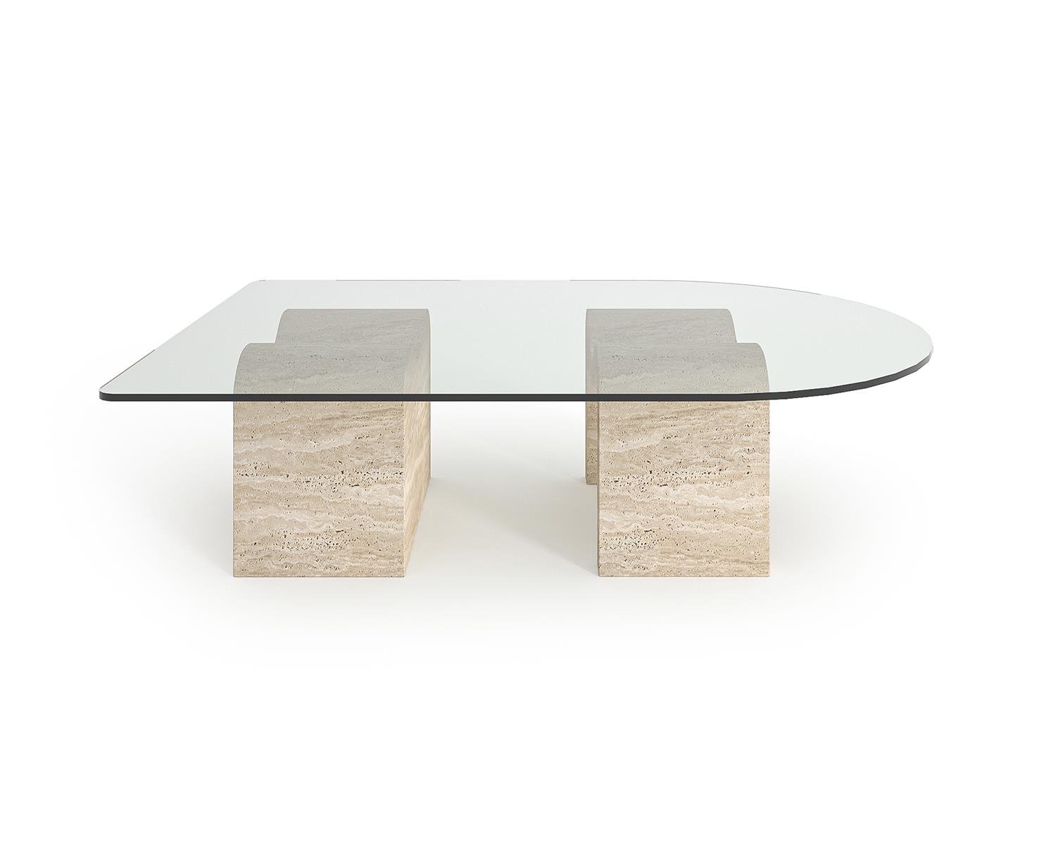 Travertine Coffee Table